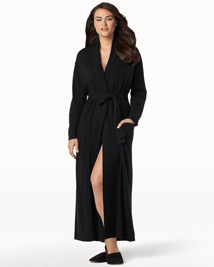 Long Wrap Cashmere Robe